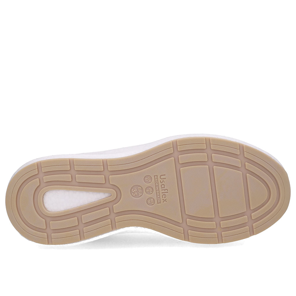 Tênis Couro Branco Casual Cadarço